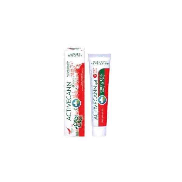 ACTIVECANN GEL POMATA RISCALDANTE ALLA CANAPA CBD+CBG 75 ML ANNABIS