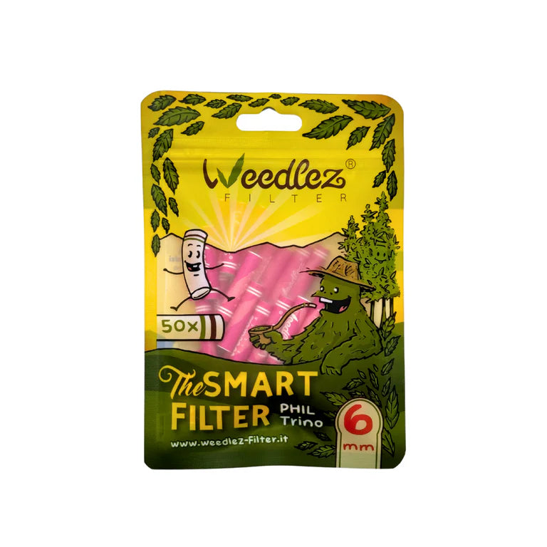 WEEDLEZ FILTRI AI CARBONI ATTIVI 50PZ